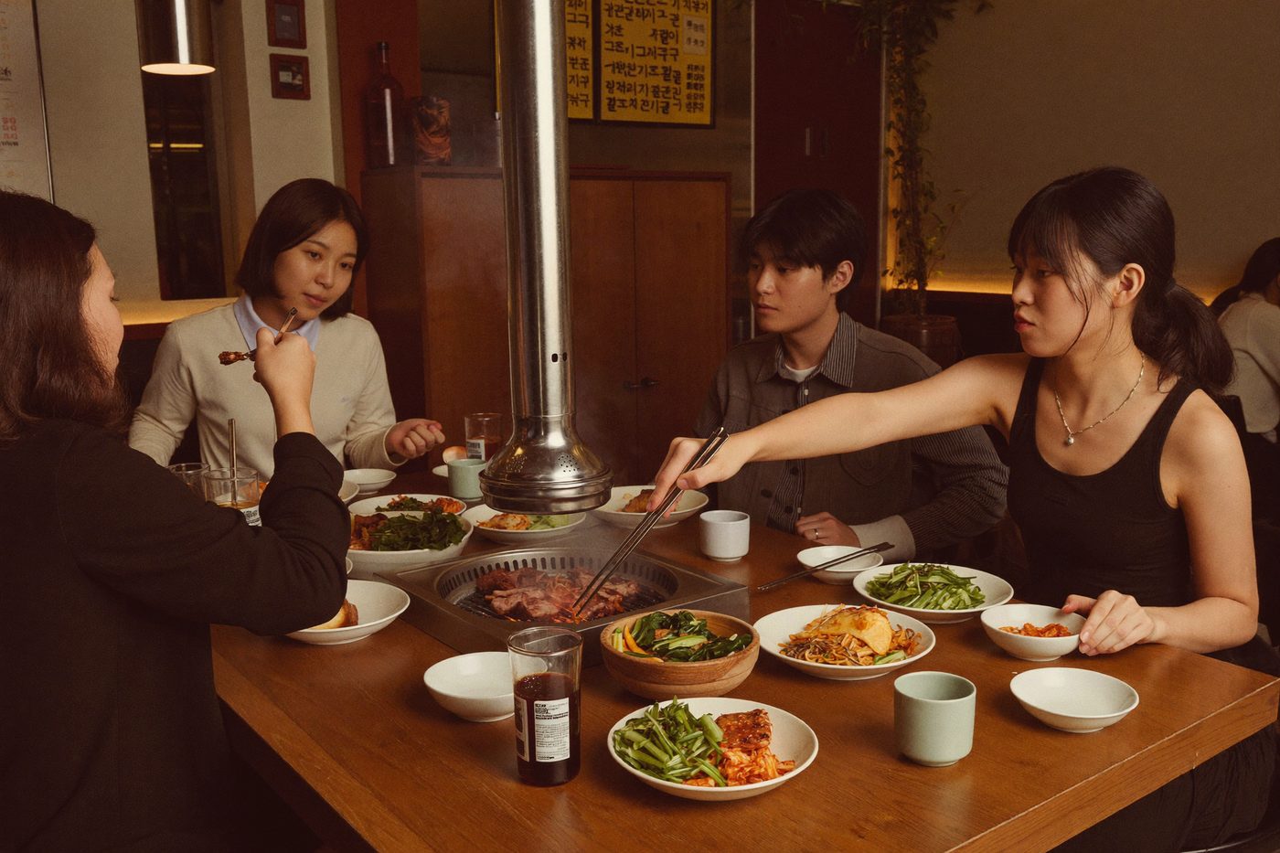 Korejské BBQ